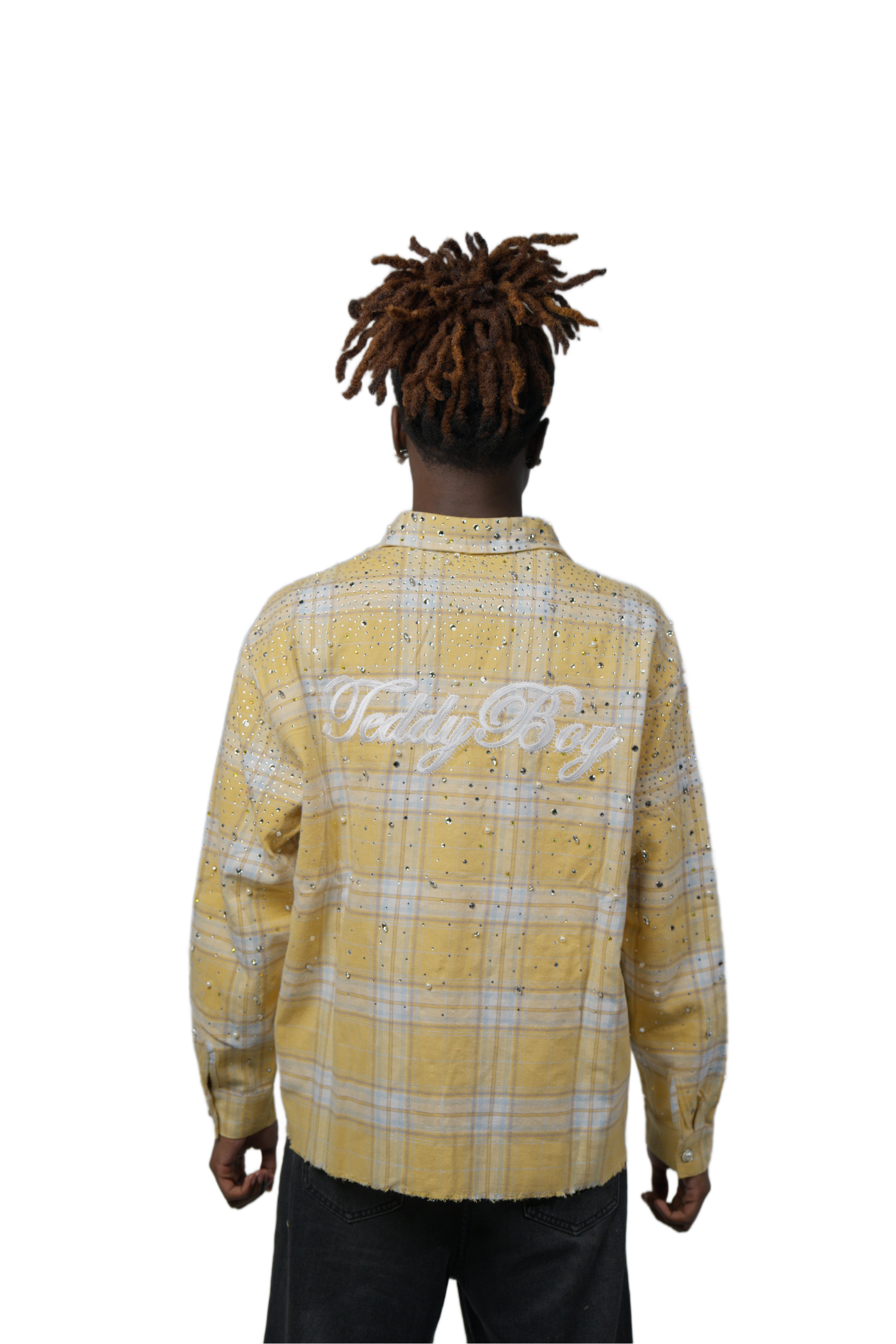 20K Yellow Diamond Flannel