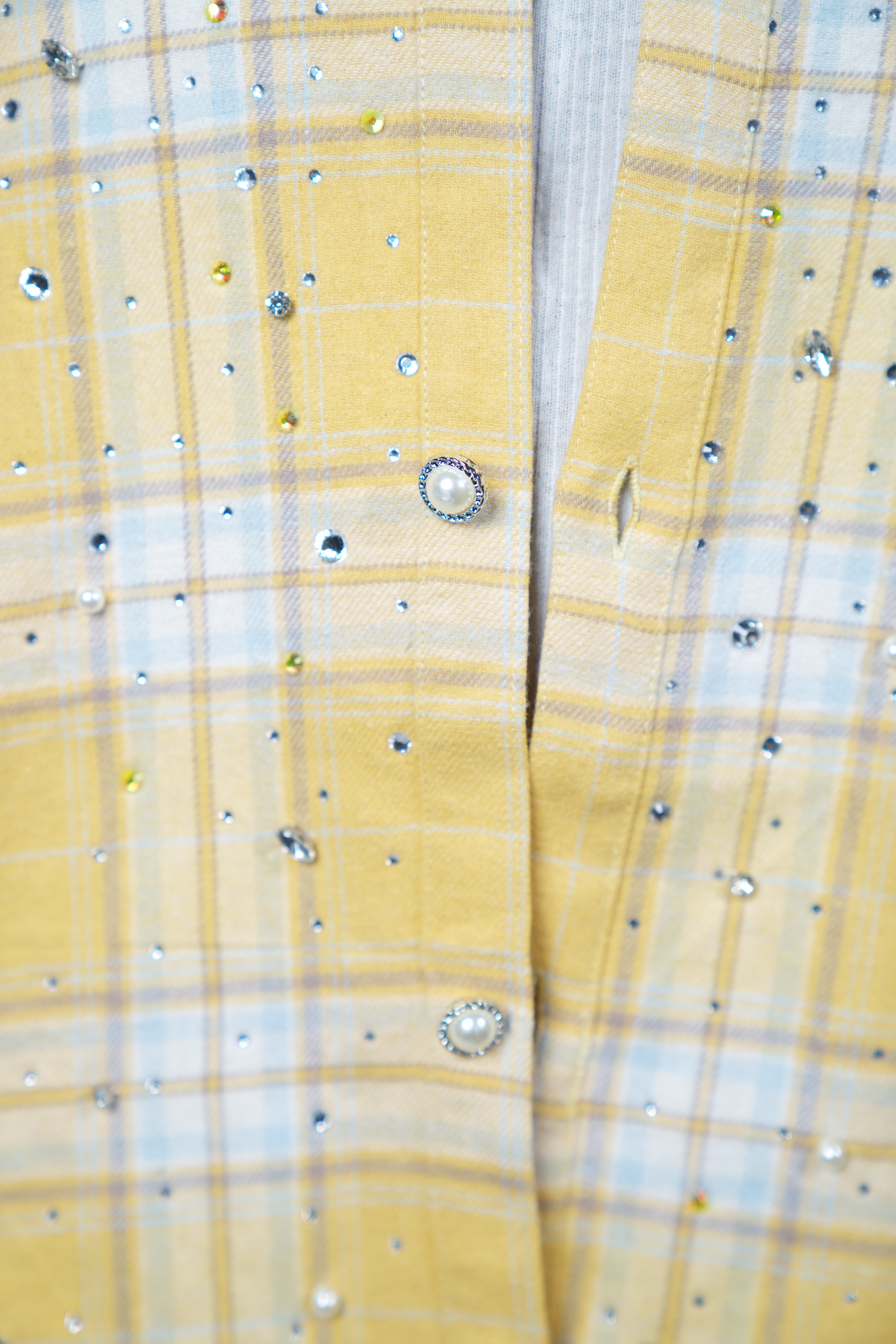 20K Yellow Diamond Flannel